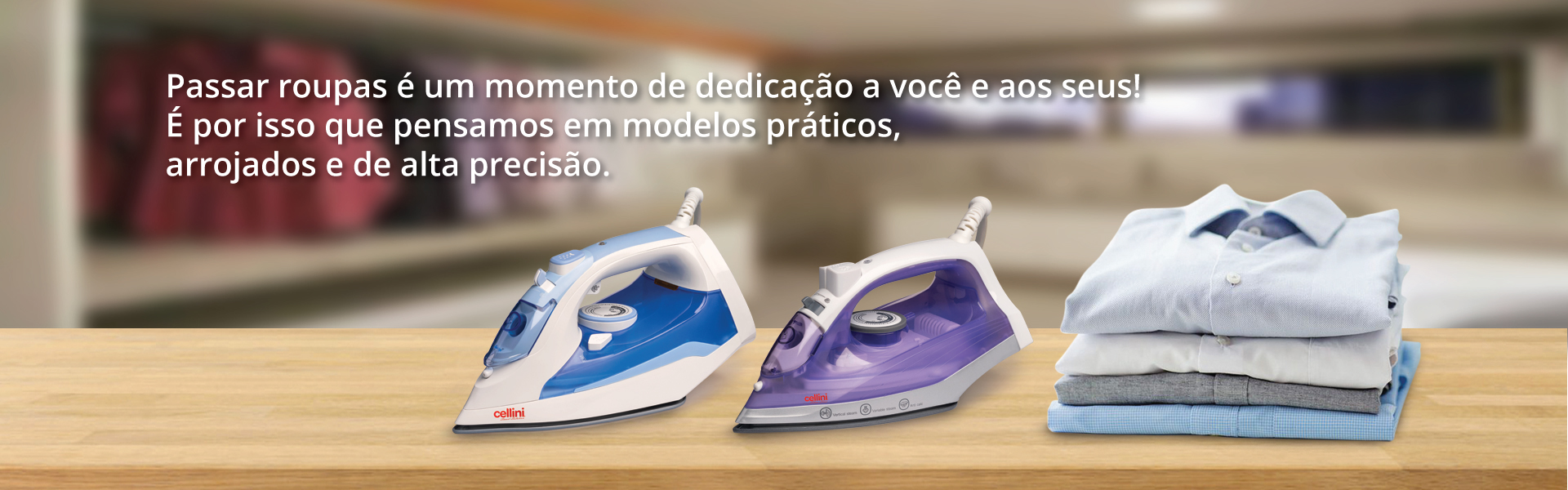Banner Ferro de passar